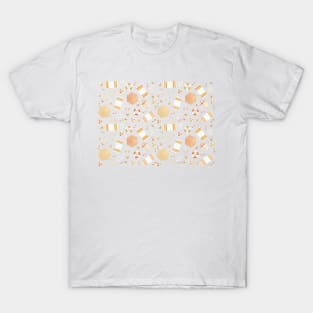 Summer accessories pattern illustration T-Shirt